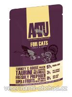 Kočky - krmivo - AATU Cat Turkey n Goose kaps.