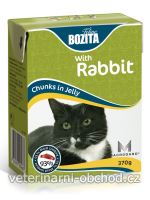 Kočky - krmivo - Bozita Cat kousky v omáčce s králičí Tetrapak