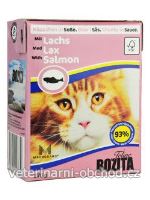 Kočky - krmivo - Bozita Cat kousky v omáčce s lososem Tetrapak