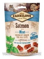 Kočky - krmivo - Carnilove Cat Crunchy Snack Salmon&Mint