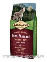 Kočky - krmivo - Carnilove Cat Duck&Pheasant Adult Hairball Contr