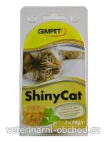Kočky - krmivo - Gimpet kočka konz. ShinyCat tuňak/krev/maltóza
