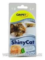 Kočky - krmivo - Gimpet kočka konz. ShinyCat tuňák/krevety