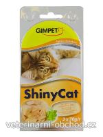 Kočky - krmivo - Gimpet kočka konz. ShinyCat tuňak/kuře