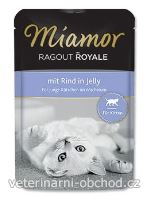 Kočky - krmivo - Miamor Cat Ragout Junior kapsa hovězí v želé