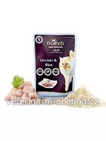 Kočky - krmivo - Nuevo kočka kapsa light kuřecí s rýží