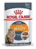 Kočky - krmivo - Royal Canin Feline Intense Beauty kapsa, šťáva
