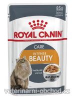 Kočky - krmivo - Royal Canin Feline Intense Beauty kapsa, želé