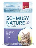 Kočky - krmivo - Schmusy Cat kapsa Fish sardinky v želé