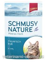Kočky - krmivo - Schmusy Cat kapsa Fish tuňák v želé