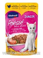 Kočky - krmivo - Vitakraft Cat Poésie DéliSauce kapsa junior kuřecí