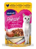 Kočky - krmivo - Vitakraft Cat Poésie DéliSauce kapsa kuřecí