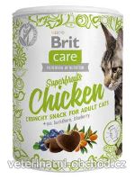 Pamlsky - Brit Care Cat Snack Superfruits Chicken