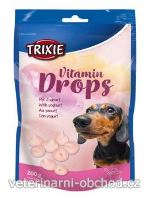 Pamlsky - Trixie Drops Jogurt s vitaminy pro psy TR
