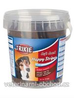 Pamlsky - Trixie Soft Snack Happy Stripes hovězí pásky TR