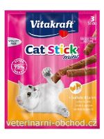 Pamlsky - Vitakraft Cat pochoutka Stick mini Turkey+lamb