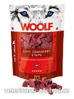Pamlsky - WOOLF pochoutka soft cranberry strips