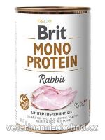 Psi - krmivo - Brit Dog konz Mono Protein Rabbit