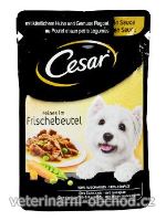 Psi - krmivo - Cesar Tasty kapsička kuřecí ve šťávě