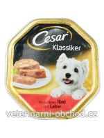 Psi - krmivo - Cesar vanička hovězí paštika s játry