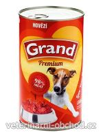 Psi - krmivo - GRAND konz. pes hovězí