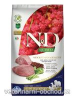 Psi - krmivo - N&D Quinoa DOG Weight Management Lamb & Broccoli