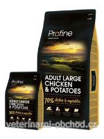 Psi - krmivo - Profine NEW Dog Adult Large Chicken & Potatoes