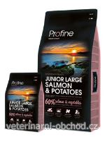 Psi - krmivo - Profine NEW Dog Junior Large Salmon & Potatoes