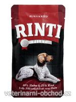 Psi - krmivo - Rinti Dog Filetto kapsa kuře+hovězí v želé
