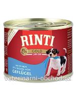 Psi - krmivo - Rinti Dog Gold Junior konzerva drůbež