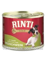 Psi - krmivo - Rinti Dog Gold konzerva divočák