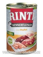 Psi - krmivo - Rinti Dog Kennerfleisch konzerva Senior kuře
