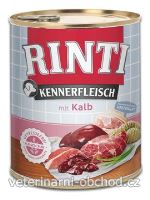 Psi - krmivo - Rinti Dog Kennerfleisch konzerva telecí