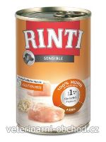 Psi - krmivo - Rinti Dog Sensible konzerva kuře+rýže